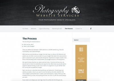 Photography Websites Services